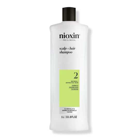 NIOXIN System 2 a Shampoo Scalp + Hair Thickening 33.8/ 1 L fl oz