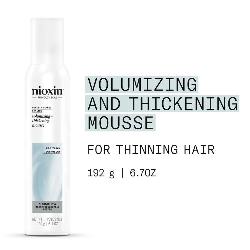NIOXIN Volumizing + Thickening Mousse 6.7 oz