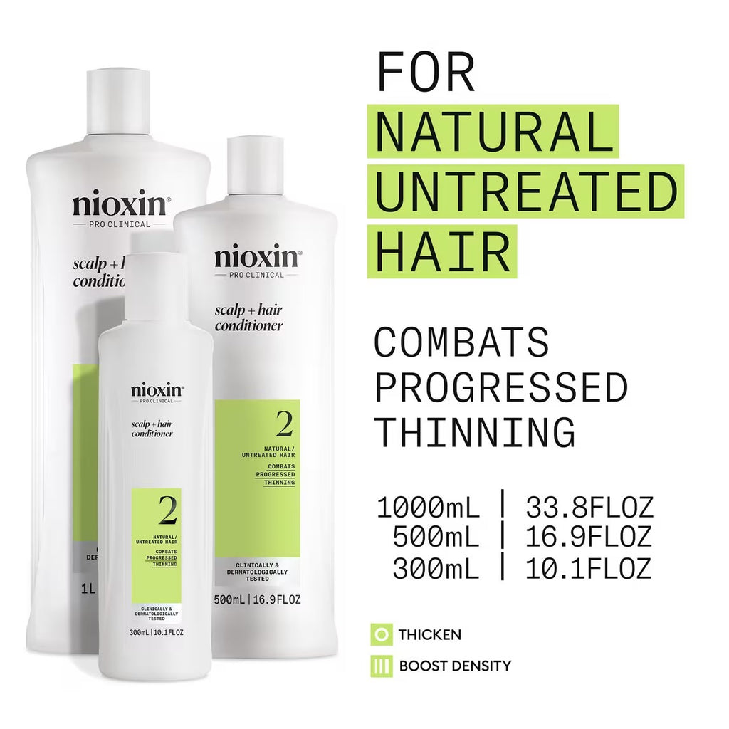 NIOXIN System 2 Conditioner Scalp + Hair Thickening 33.9 fl oz