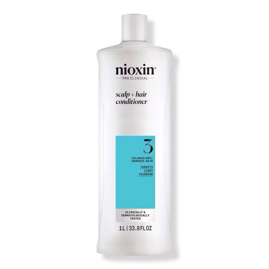 NIOXIN System 3 Conditioner Scalp + Hair Thickening 33.8 fl is/ 1 L