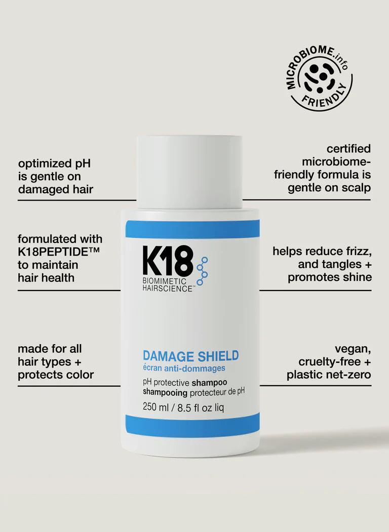 K18 Damage Shield PH Protective Shampoo 250 ml/ 8.5 fl oz