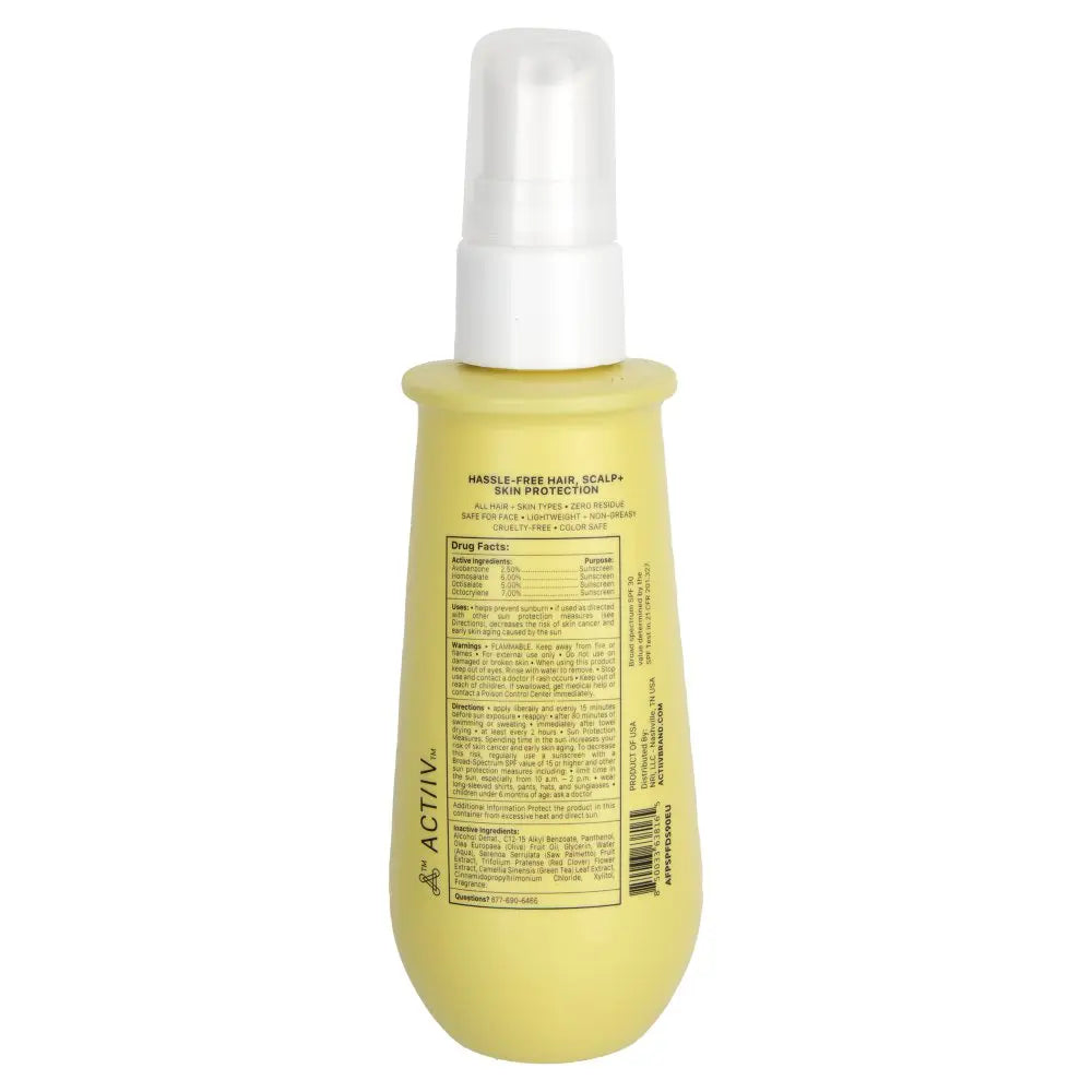 ACTIIV SPF 30 Hair + Scalp Defense Spray 3oz