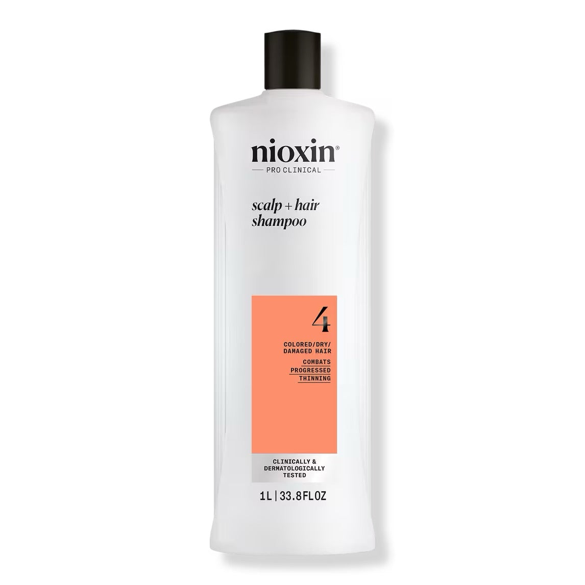 NIOXIN System 4 a Shampoo Scalp + Hair Thickening 33.8 fl oz/ 1 L