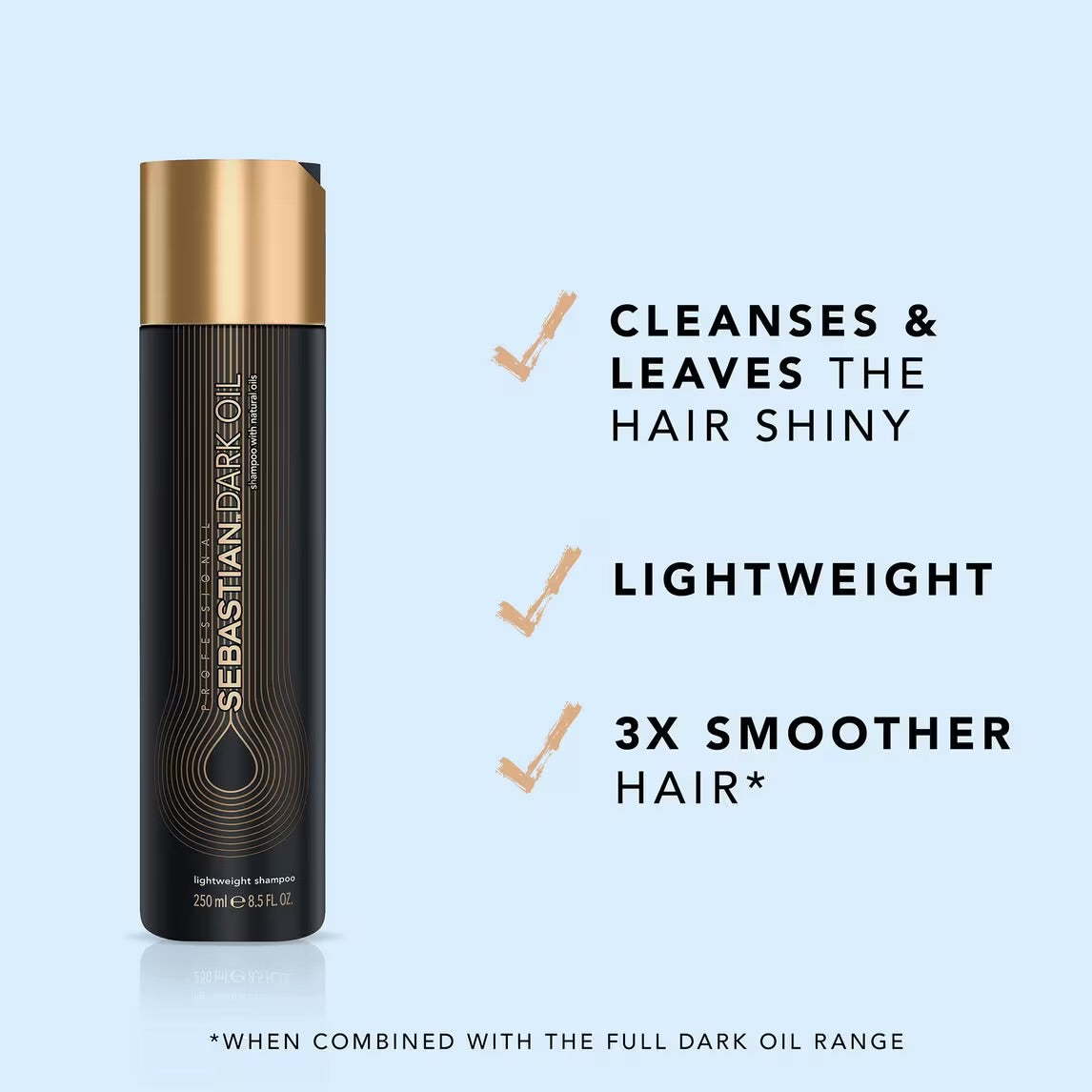 SEBASTIAN  Dark Oil Lightweight Shampoo 33.8 oz