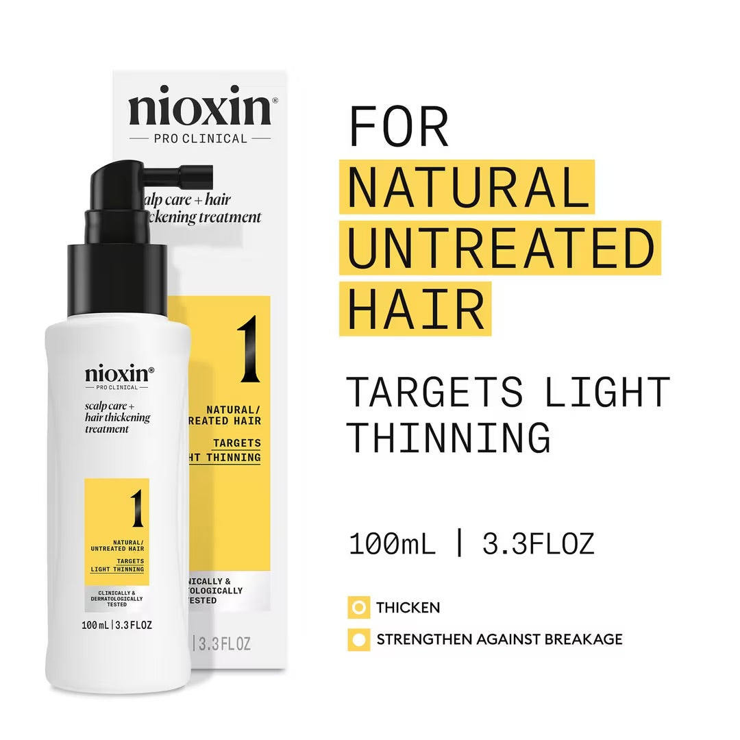 NIOXIN System 1 Leave in Treatment Scalp + Hair Thickening 6.7 fl oz