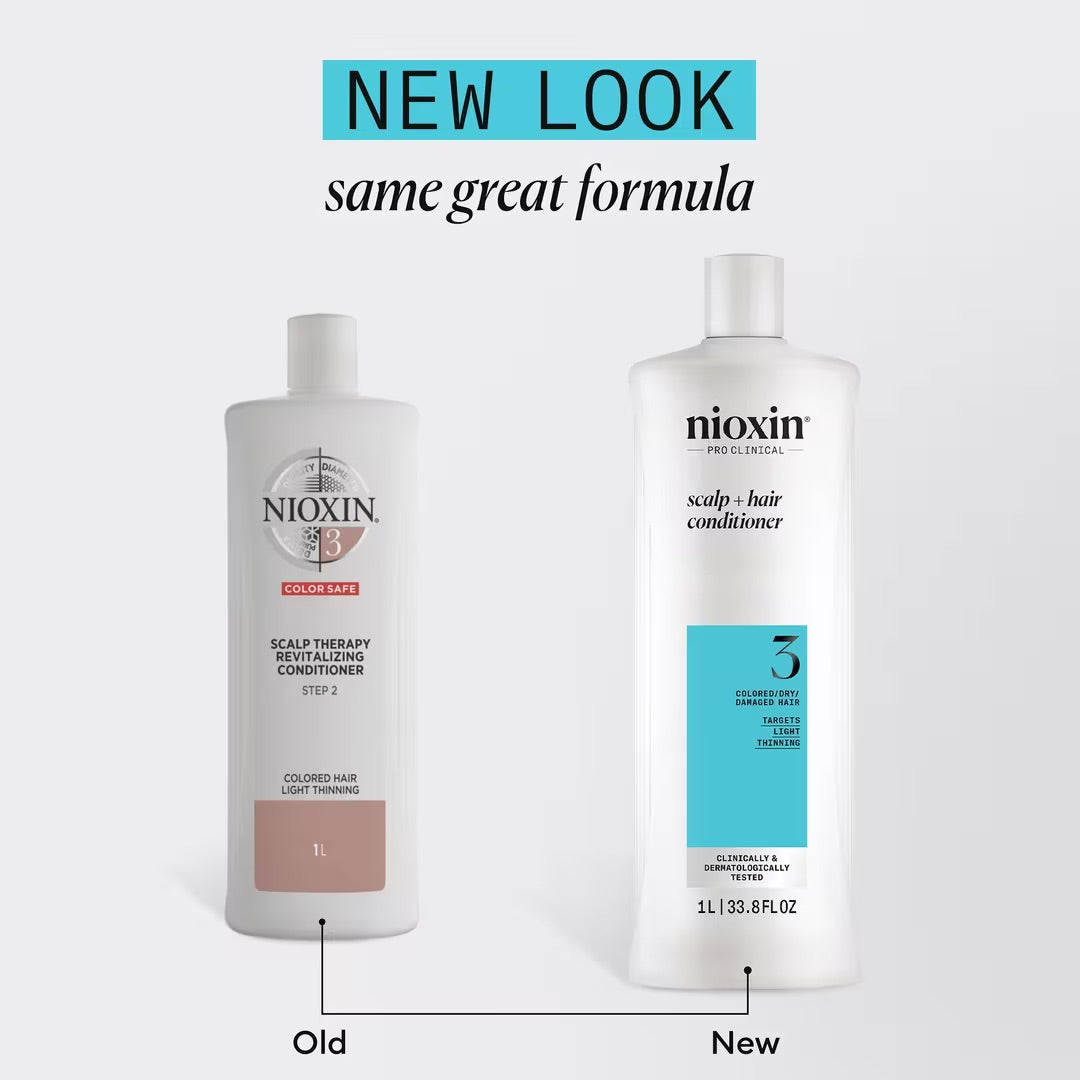 NIOXIN System 3 Conditioner Scalp + Hair Thickening 33.8 fl is/ 1 L