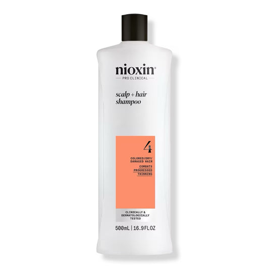 NIOXIN System 4 a Shampoo Scalp + Hair Thickening 16.9 fl oz