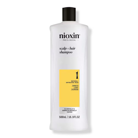 NIOXIN System 1 a Shampoo for natural, untreated hair with light thinning 16.9 fl oz