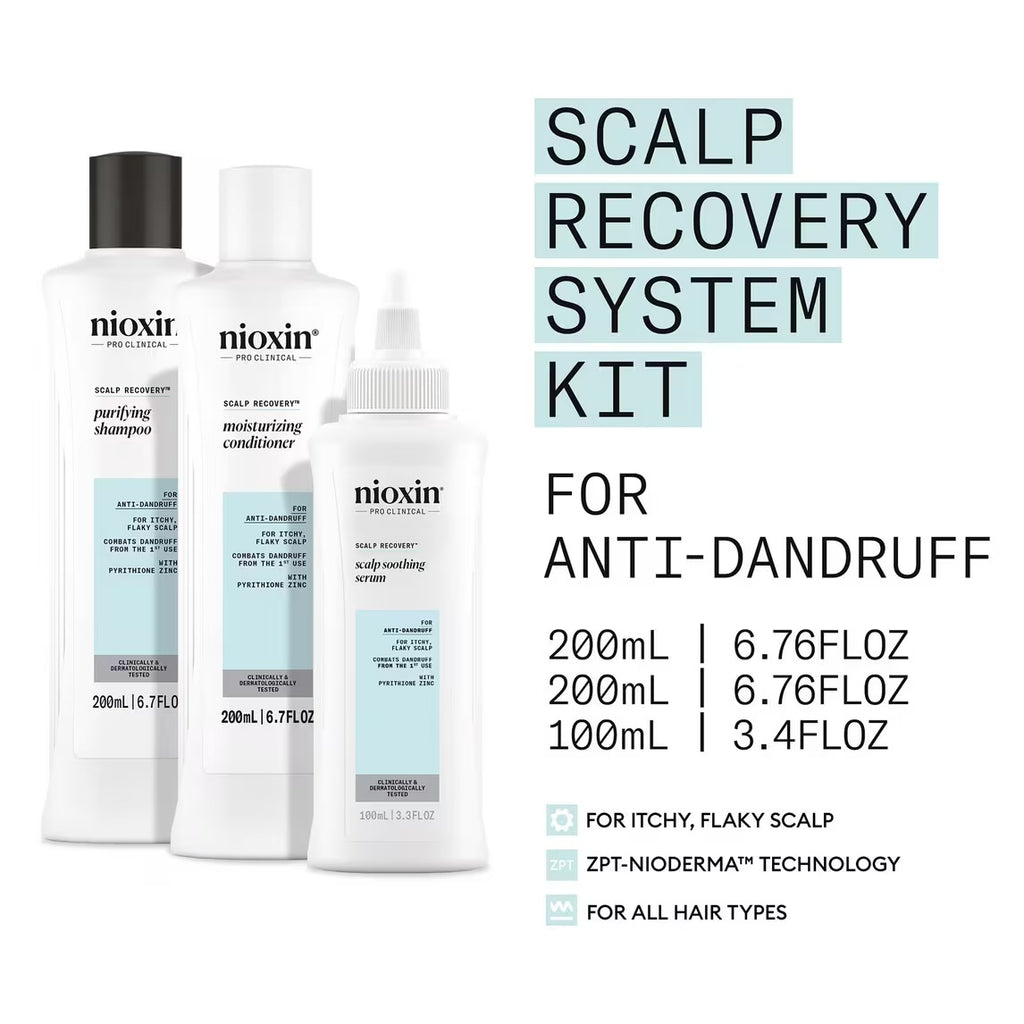 NIOXIN Soothing Serum with Pyrithione Zinc Anti-Dandruff 3.3 fl oz