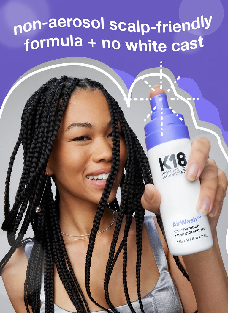 K18 Airwash dry shampoo 118 ml/ 4 fl oz