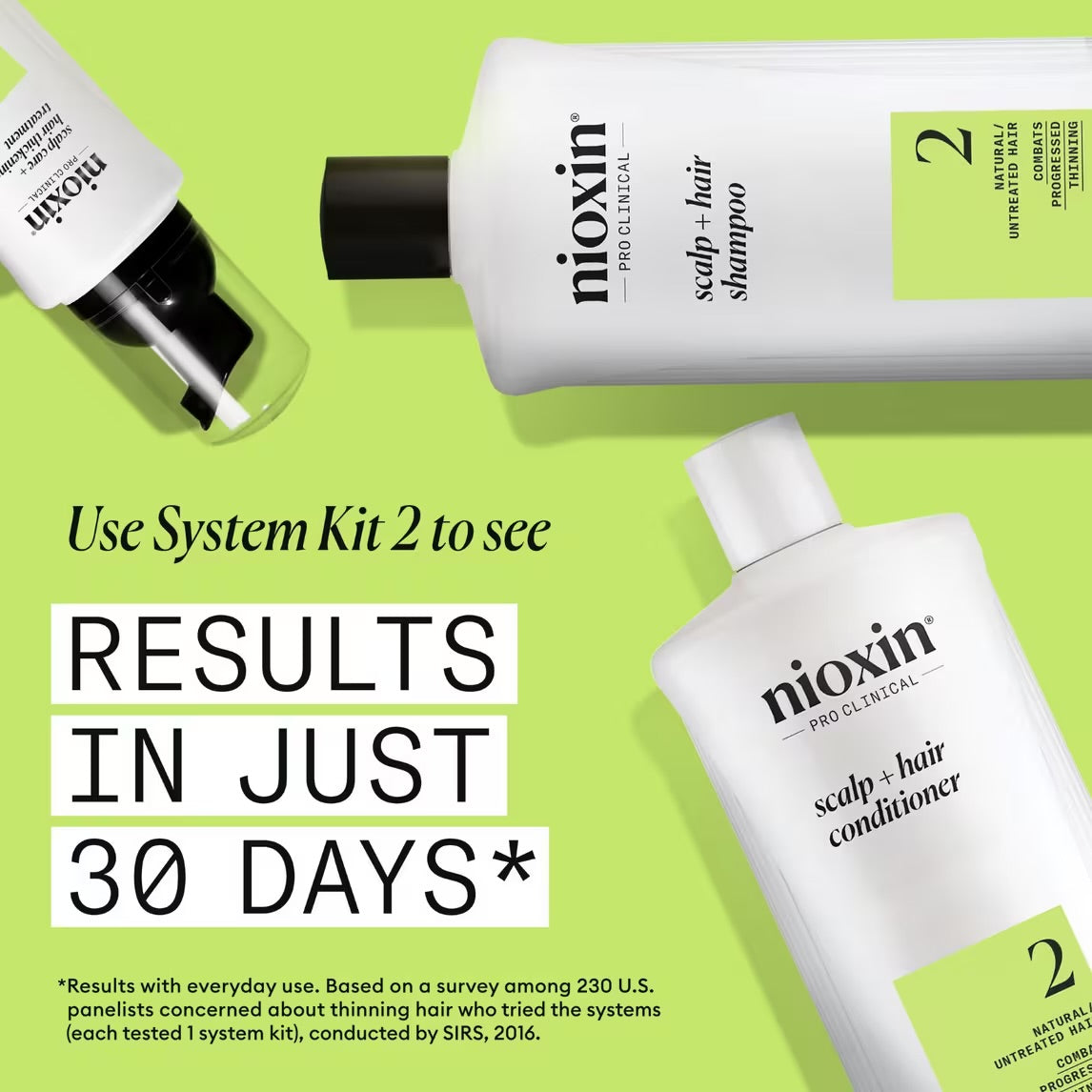 NIOXIN System 2 Leave in Treatment Scalp + Hair Thickening 3.3 fl oz