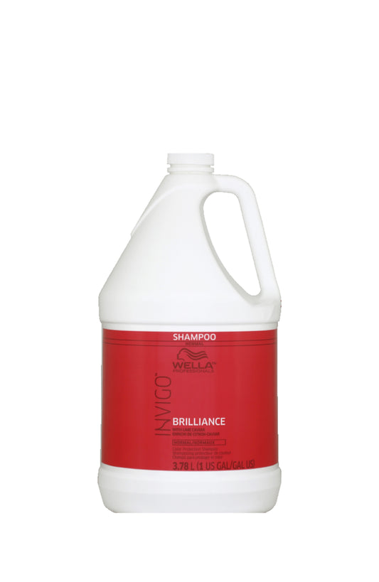 WELLA Invigo Brilliance Shampoo - Normal Colored Hair 1 gallon professional size